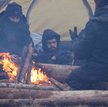 Imigranci na granicy Polski z Białorusią
