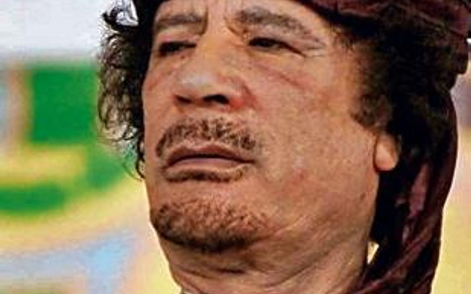 Muammar Kaddafi (fot: SABRI ELMEHDWI)
