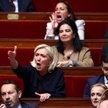 Marine Le Pen  podczas sesji rządu w Zgromadzeniu Narodowym w Paryżu, 28 kwietnia 2026 r.