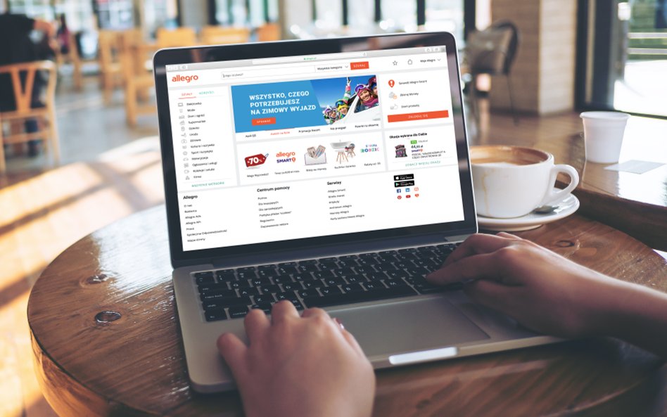 E-commerce nie zawodzi, ale kurs Allegro spada