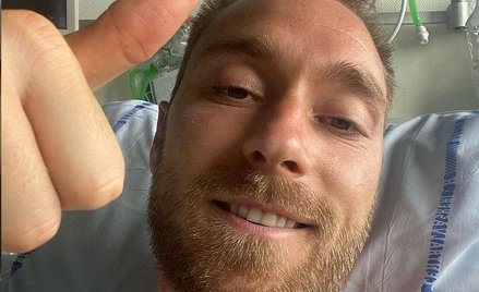 Eriksen na Instagramie: Czuję się dobrze, grajcie dla Danii