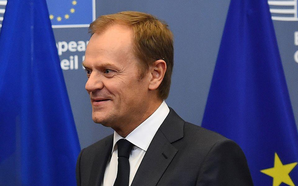 Szef Rady Europejskiej Donald Tusk