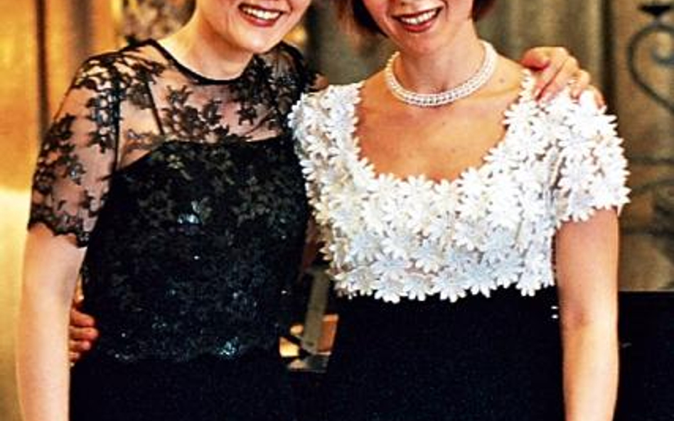 Olga (z lewej) i Natalia Pasiecznik zaprosiły publiczność do „Salonu Chopina w Paryżu”
