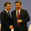 Emmanuel Macron i Xi Jinping