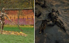 „Wioślarz” został odnaleziony niedaleko swojej stałej lokalizacji, powalony i porzucony w śniegu