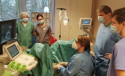 Pionierska operacja raka prostaty przeprowadzona w Polsce