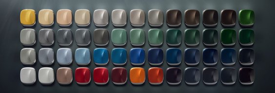 Nowa paleta kolorów Mercedesa klasy S na rok modelowy 2025