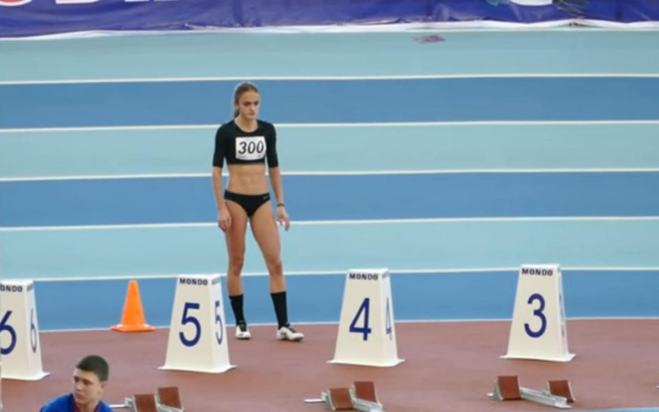 Finał biegu na 60 m w Irkucku: więcje pustych torów niż zawodniczek