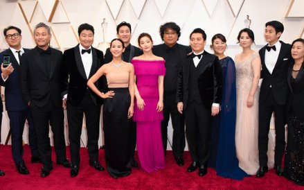 Twórcy filmu "Parasite"