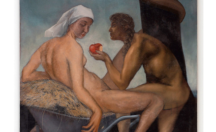 „Możliwości”, Agata Słowak, 2020, olej na płótnie, 120 x 105 cm Marek Gardulski, Dzięki uprzejmości 