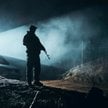 Polski żołnierz na granicy państwowej