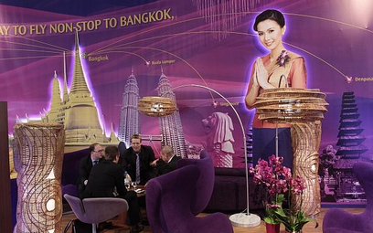 Tajskie linie lotnicze Thai Airways są obecne co roku na targach turystycznych ITB w Berlinie