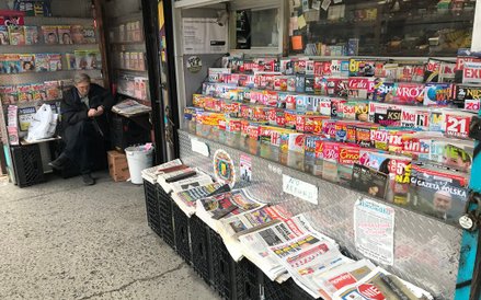 Kiosk na Greenpoincie