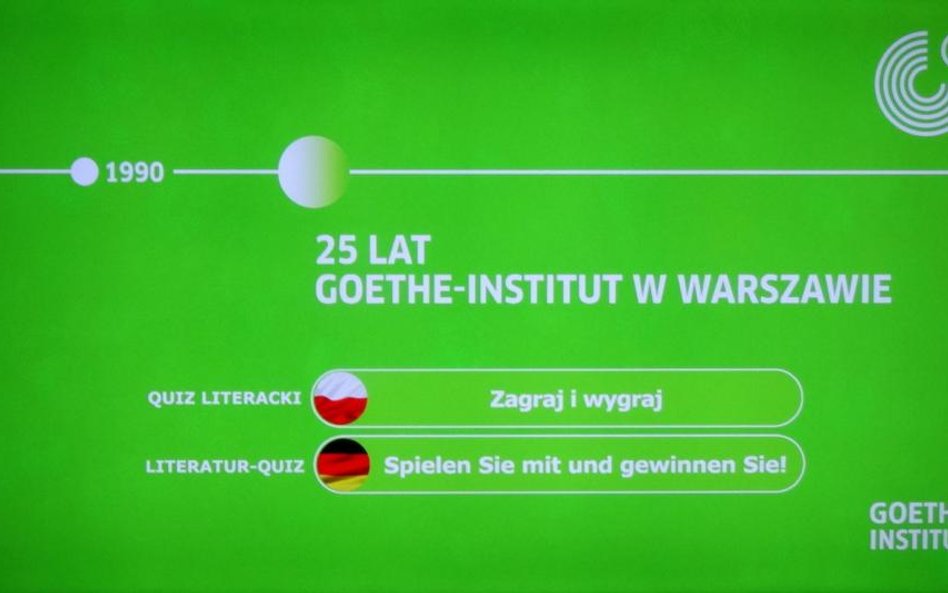 Urodziny Goethe Institut w Warszawie