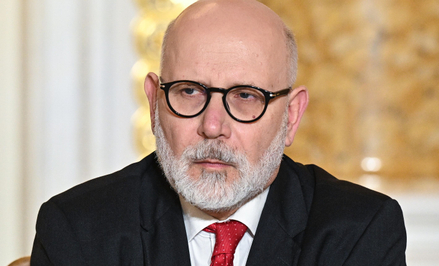 Przewodniczący Krajowej Rady Radiofonii i Telewizji RP Maciej Świrski