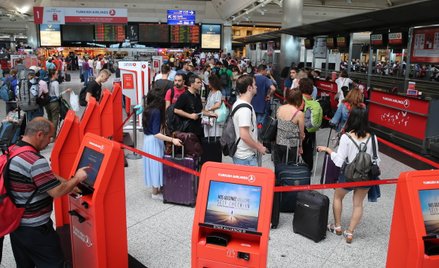 Najwięcej pasażerów przewija się przez lotnisko w Stambule
