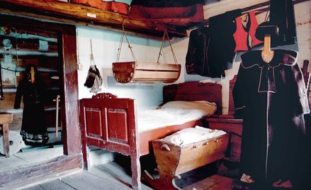 W skład ekspozycji wchodzi m.in. pochodząca z 1860 r. chyża, złożona z sieni i izby.