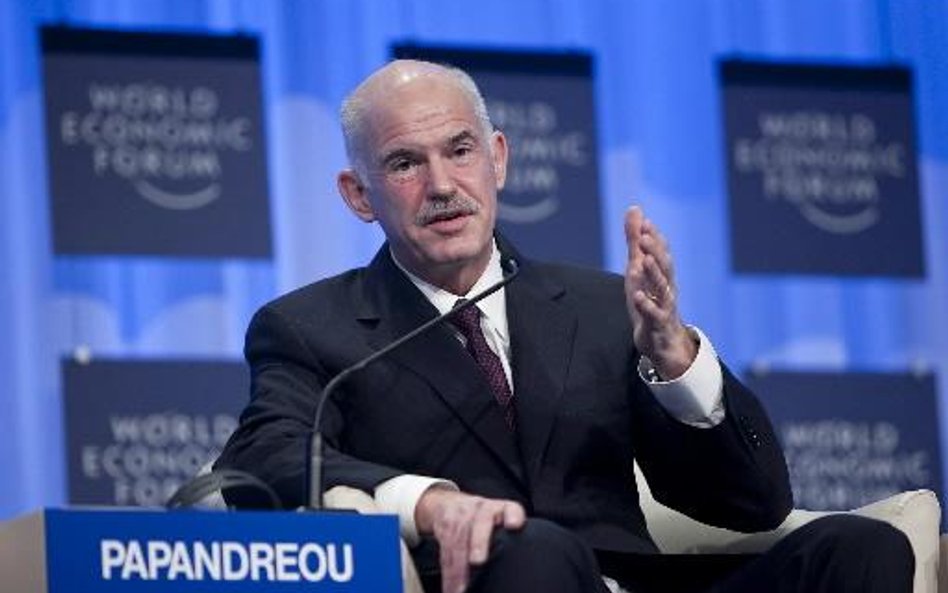 grecki premier Jeorios Papandreou