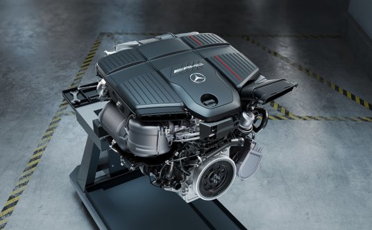Silnik Mercedesa AMG GLC 53