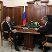 Prezydent Rosji Władimir Putin i szef MSZ Siergiej Ławrow.