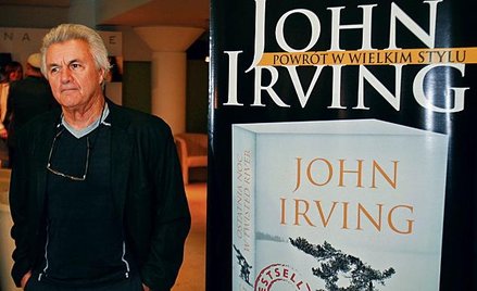 John Irving promował wczoraj swoją najnowszą książkę
