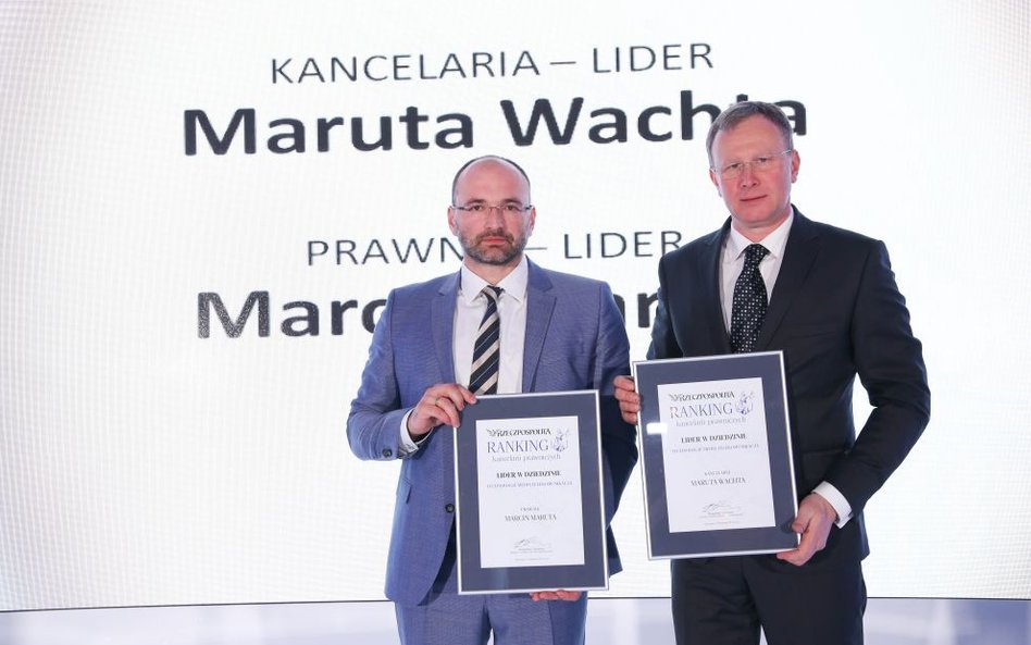 Marcin Maruta i kancelaria Maruta Wachta liderami w dziedzinie technologie, media, komunikacja