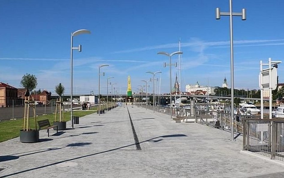 Szczecin ma bulwar z Dźwigozaurami