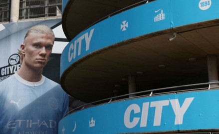 Gdyby Manchester City spadł do V ligi wówczas Erling Haaland mógłby zniknąć z Premier League