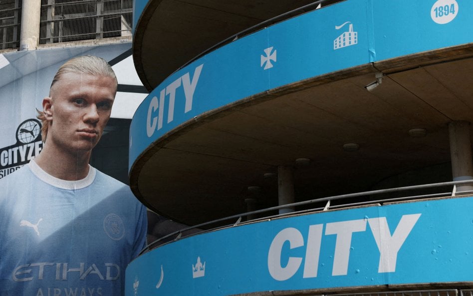 Gdyby Manchester City spadł do V ligi wówczas Erling Haaland mógłby zniknąć z Premier League