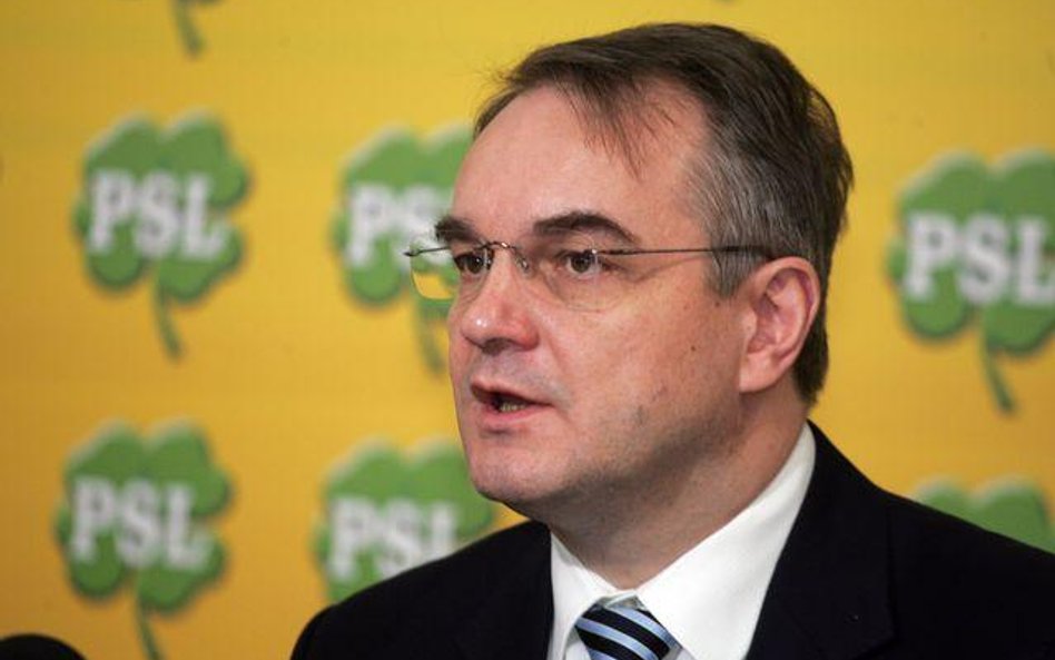 Waldemar Pawlak, minister gospodarki