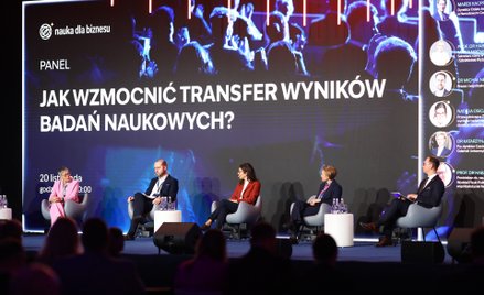 Podczas debaty „Jak wzmocnić transfer wyników naukowych?” uczestnicy rozmawiali między innymi o spec