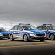 Skody z napędem hybrydowym plug-in w służbie polskiej policji