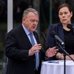 Ministrowie spraw zagranicznych Grenlandii - Vivian Motzfeldt i Danii - Lars Løkke Rasmussen