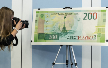 Rosyjskie banknoty zakazane na Ukrainie