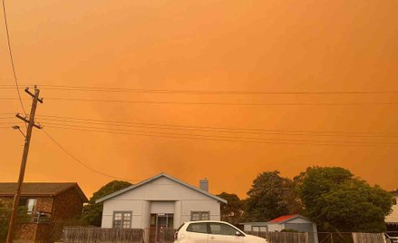 Pożary w Australii: Miasto odcięte od reszty kraju przez ogień