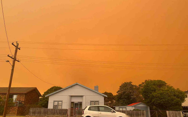 Pożary w Australii: Miasto odcięte od reszty kraju przez ogień