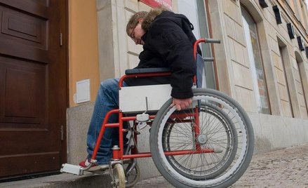 Zamiast wózka inwalidzkiego