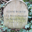 Nagrobek Adama Wortha na cmentarzu Highgate w Londynie