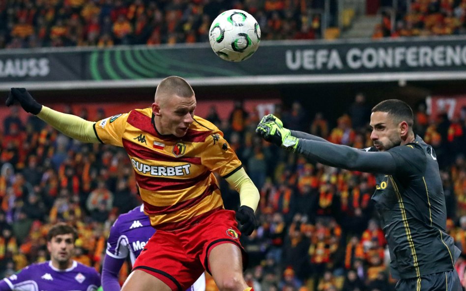 Jagiellonia Białystok przegrała z Fiorentiną 0:3