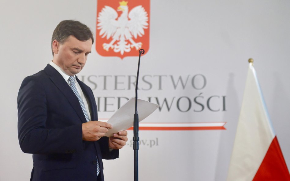 Minister sprawiedliwości, prokurator generalny Zbigniew Ziobro