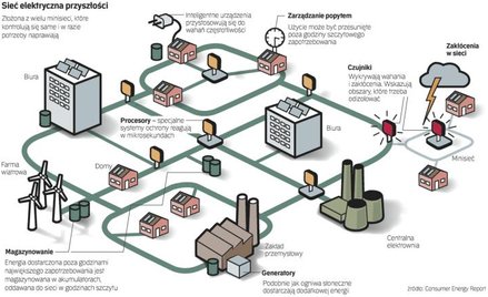 Składająca się z wielu lokalnych minisieci struktura nie będzie potrzebowała sterowania z zewnątrz. 