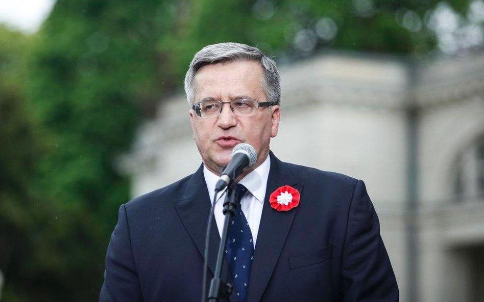 Prezydent Bronisław Komorowski