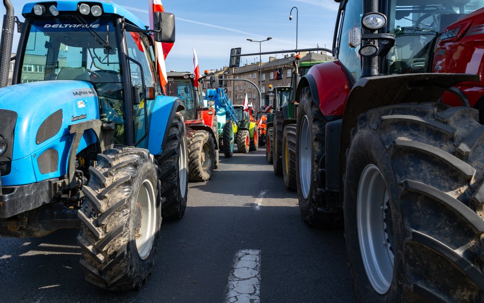 9 stycznia o godzinie 11 rozpocznie się protest rolników w Warszawie