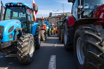 9 stycznia o godzinie 11 rozpocznie się protest rolników w Warszawie
