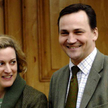 Anne Applebaum i Radosław Sikorski