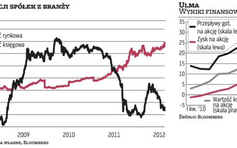 Produkty budowlane: akcje są mocno niedowartościowane