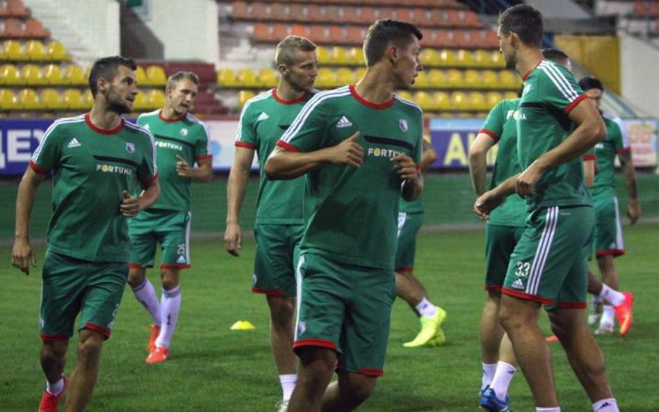 Legia na treningu w Aktobe