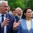 Andrij Sybiha i Swiatłana Cichanouska w Kijowie