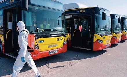 Wpływy z biletów zmalały, tymczasem koszty podnoszą wydatki na dezynfekcję pojazdów i ochronę pracow