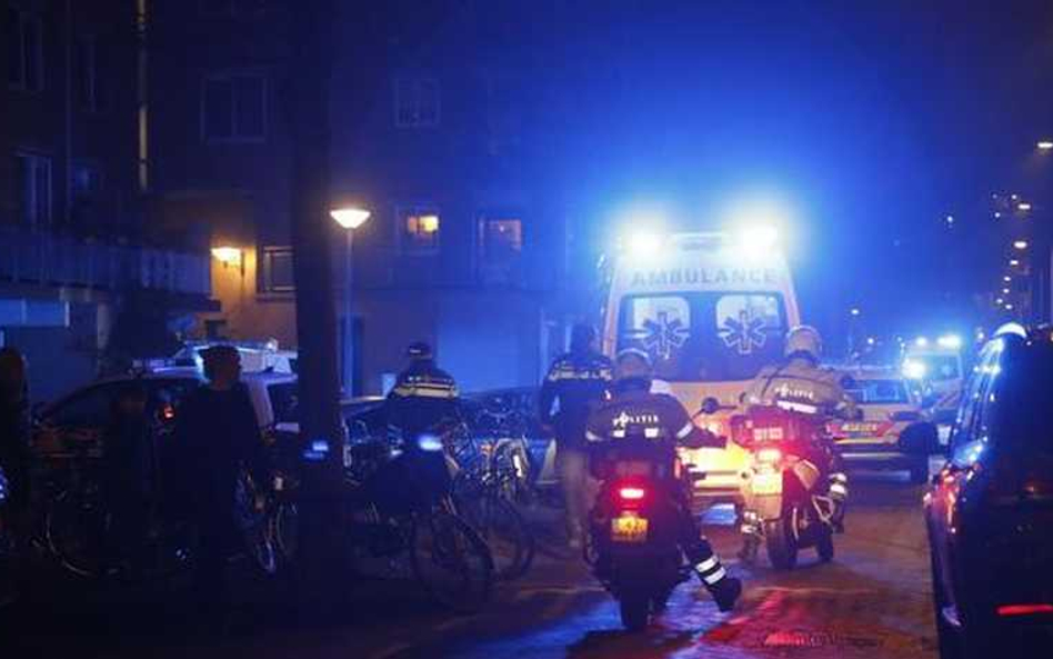 Strzelanina w Amsterdamie. Co najmniej jedna ofiara